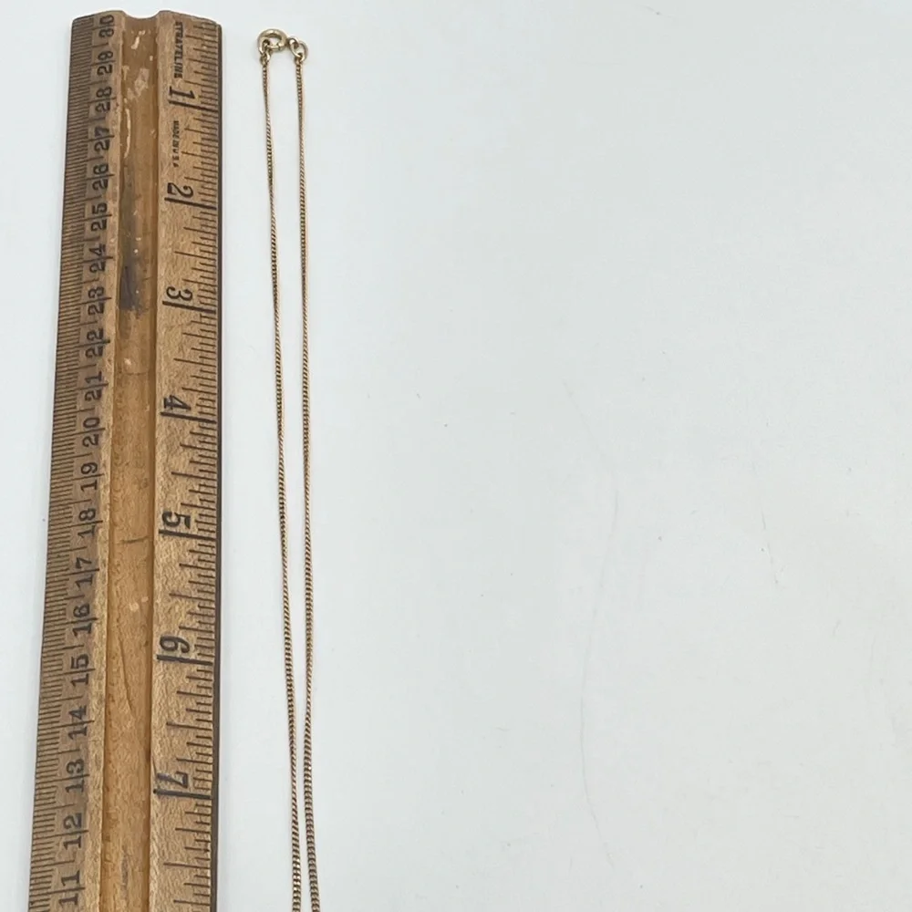 Antique mother of pearl abalone Shell pendant necklace - Picture 6 of 7